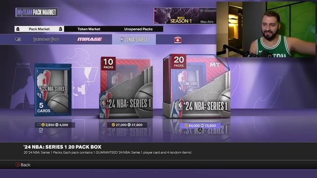 ЭВОНЕОН открывает ПАКИ в NBA2k24!