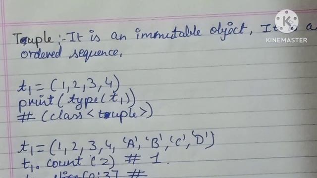 Tuple||Lecture 9||tuple in python in hindi, tuples and dictionaries in python@ApnaCollegeOfficial