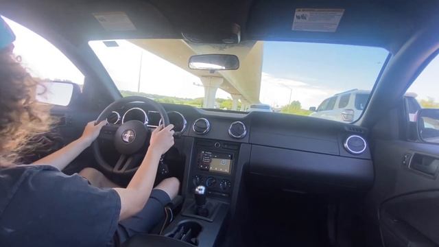 Cutting up 2006 mustang gt stick shift смотреть онлайн