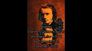 Brahms Clarinet quintet op115 B minor arranged for VST instruments