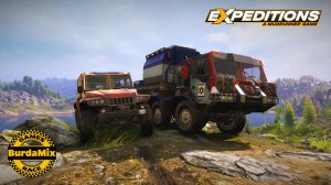 Затерянный в горах - Потухший вулкан ♛ Expeditions: A MudRunner Game