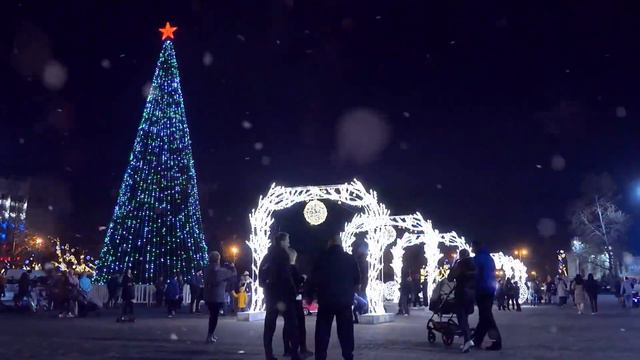 Новогодние виды Дубны стали частью телевизионного поздравления федеральных каналов смотреть онлайн