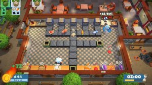 Overcooked! 2 - Kevin 8 Solo Score: 1572