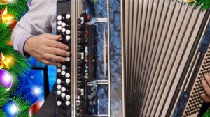 088 JINGLE  BELLS. С Новым годом! Игра на электробаяне. Популярные песни. Школа игры на баяне..mp4