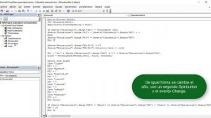 Calendario con Macros en Excel