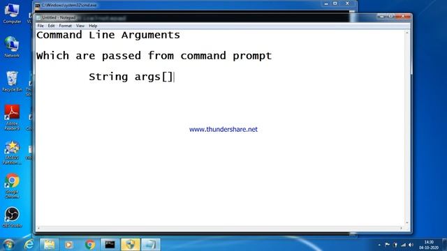 Java Arrays by Example & Command Line Arguments