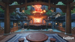 Genshin Impact I Serenitea | Сверкающие фонари.