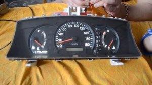 пересвет приборной панели тойота