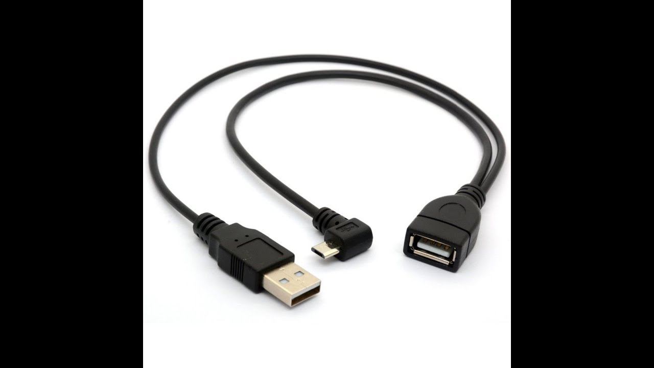USB OTG кабель с дополнительным питанием смотреть онлайн