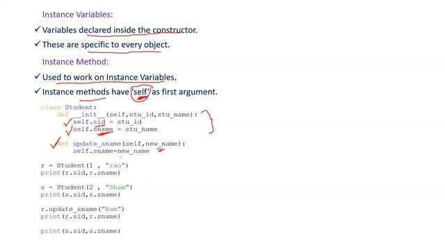 InfyTQ - Static Variables, Methods & Instance variables, Methods in Python | InfyTQ 2022 Batch