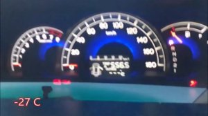 Холодный запуск Honda Elysion RR4 J30