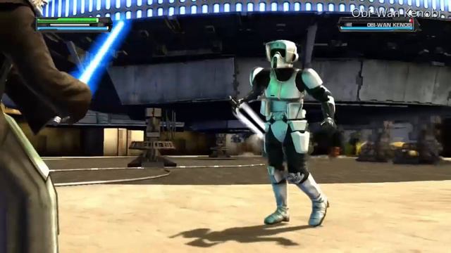 Star Wars: The Force Unleashed - Scout Trooper Performs All DLC QuickTimeEvents