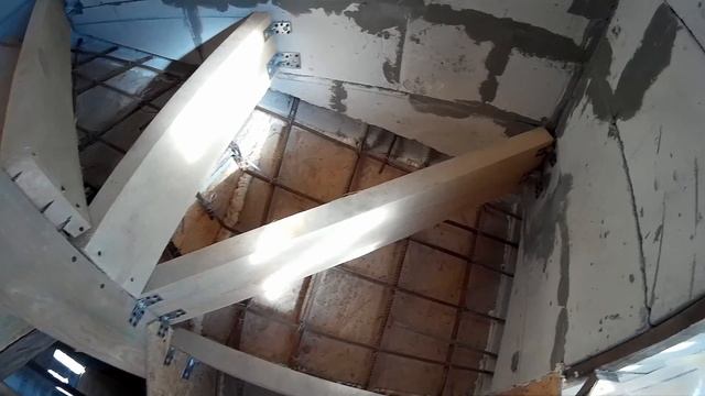Бетонная лестница своими руками Часть 5 Установка ступеней смотреть онлайн