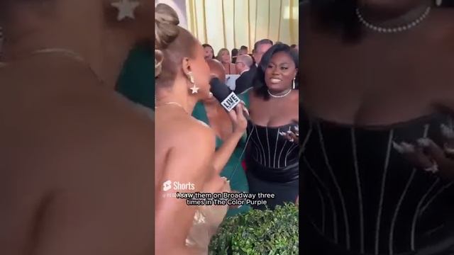 HIGHLIGHTS OF OSCARS 2024 AWARDS GETS CYNTHIA ERIVO & DANIELLE BROOKS REUNITE🫂🥰#cnn