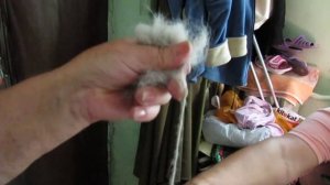 Прядение собачьей шерсти