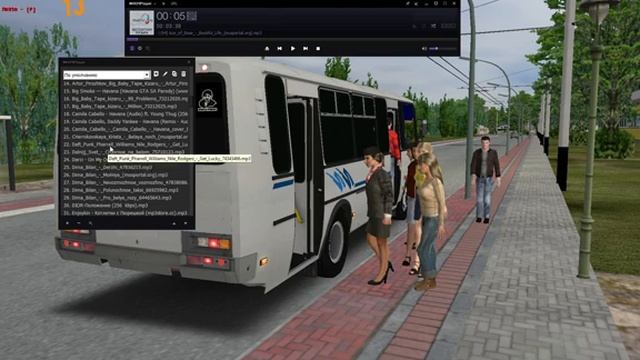 OMSI 2. ПАЗ 4234. Омнинск. Маршрут 13. смотреть онлайн