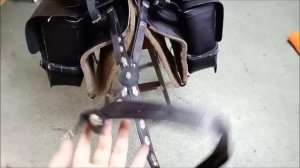 Охотничье седло для лошади с кабардинской подушкой и полным вьюком. Подарочный комплект.