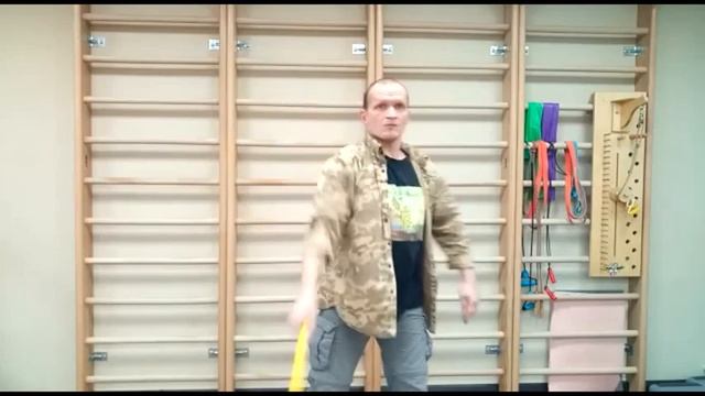 Разминка с палкой. смотреть онлайн