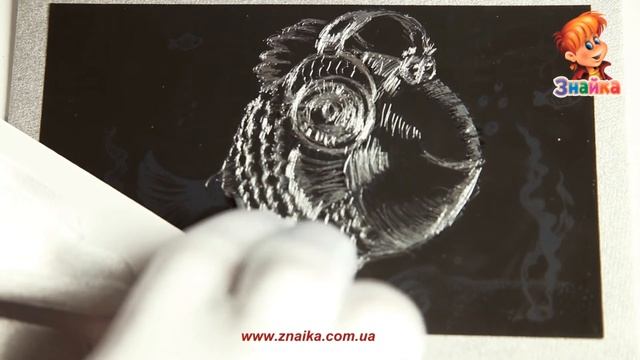 Видеообзор детской царапки-гравюры "Забавка" смотреть онлайн