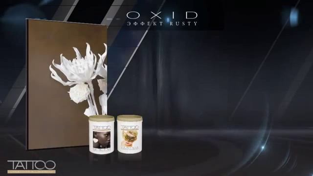 Декоративная краска TATTOO OXID эффект rusty www rossetti23 com смотреть онлайн