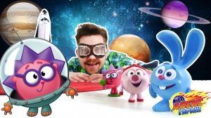 Алекс Гараж и первые СМЕШАРИКИ в КОСМОСЕ!