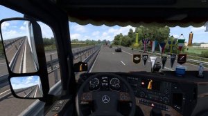 ETS 2 | Mercedes Benz Actros StreamSpace Euro 6 | Constanta-Bucuresti 237km (Puieti 3t)