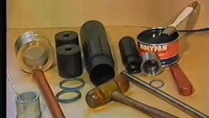 Ремонт топливного насоса MAN B&W MC type / Overhaul of fuel pump (MAN B&W MC type)