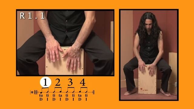 Cajon (3/3) técnica española RUMBA CATALANA / CATALAN RUMBA Spanish technique смотреть онлайн