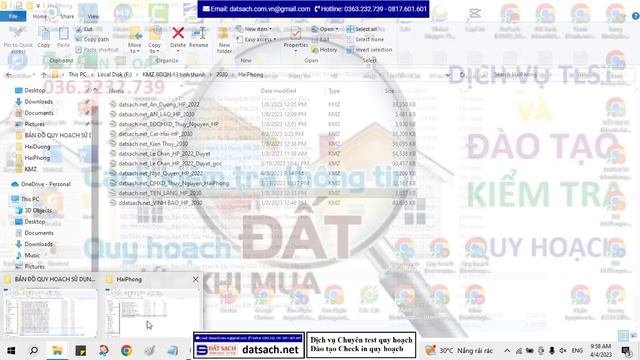 ✅ 198.TỈNH Hải Phòng_Bản Đồ Quy Hoạch Sử Dụng Đất 2030  Huyện Tiên Lãng