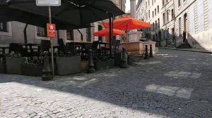 Suisse Switzerland Genève  Швейцария Женева Старый город. Главные улицы старого центра.