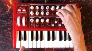 Arturia MicroBrute Tutorial - How To Program Great Sounding Bass Patches From Scratch