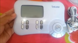 Unboxing Electroestimulador Beurer EM 80