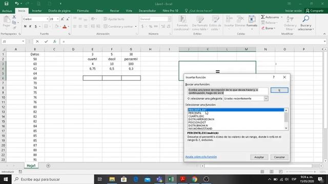 CUARTIL DECIL Y PERCENTIL EN EXCEL смотреть онлайн