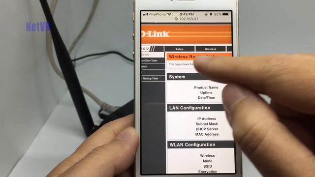 D-Link Изменить пароль Wi-Fi с помощью мобильного смотреть онлайн