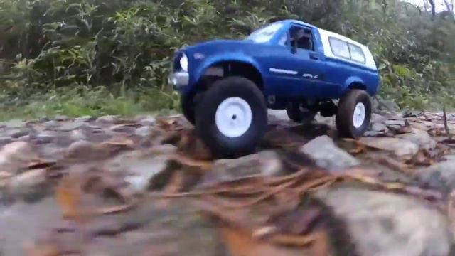 WPL C24 1/16 2.4GHz 4WD RC Car With Headlight Remote Control Crawler Off-road Pick-up Truck RTR Toy смотреть онлайн