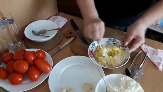 ФАРШИРОВАННЫЕ И МАРИНОВАННЫЕ ПОМИДОРЫ. ДВА РЕЦЕПТА смотреть онлайн