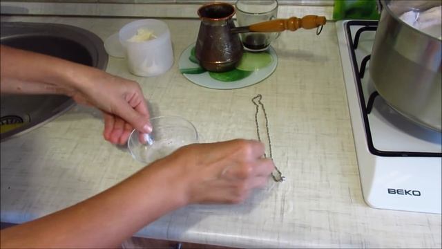 Кипячу тряпки.Занимаюсь собой.Чищу золото дегтярным мылом. смотреть онлайн