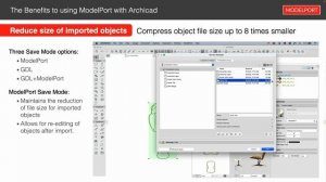 ModelPort 3.0 - Edit & Manage Imported Archicad Objects