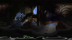 Minecraft 360° VR - Американские горки 360 - Воздушные замки - (4K) 60FPS