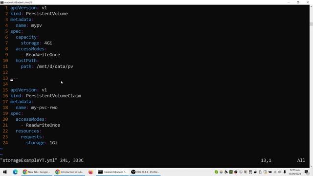 kubernetes persistent volumes and claims local storage with example in urdu/hindi