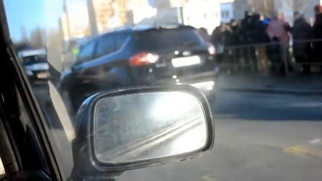 Пинск Водители,будьте внимательны на пешеходных переходах! смотреть онлайн