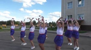 флешмоб Россия мы дети твои