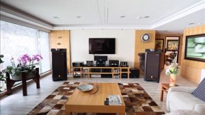 Tannoy Kingdom Royal , Mclntosh Mc2102 audio test at living room..real lifestyle