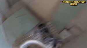 Дверной проем на балкон. Комбинация разных технологий.