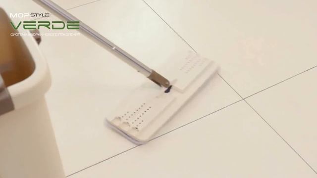 Набор для уборки швабра с отжимом и ведром MOP STYLE VERDE смотреть онлайн