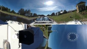 Северо Двинский канал и шлюзы Топорня.