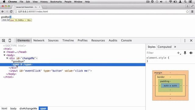 Javascript Tutorial | Changing HTML Elements