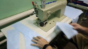 Скорость сварки 40 см. в секунду. Ультразвуковая сварка спанбонда.