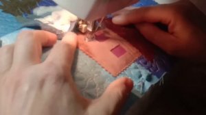 Зимнее настроение. Новогодняя аппликация. Лоскутное шитье.