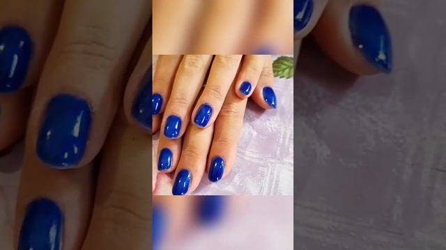 Синий маникюр ? смотреть онлайн